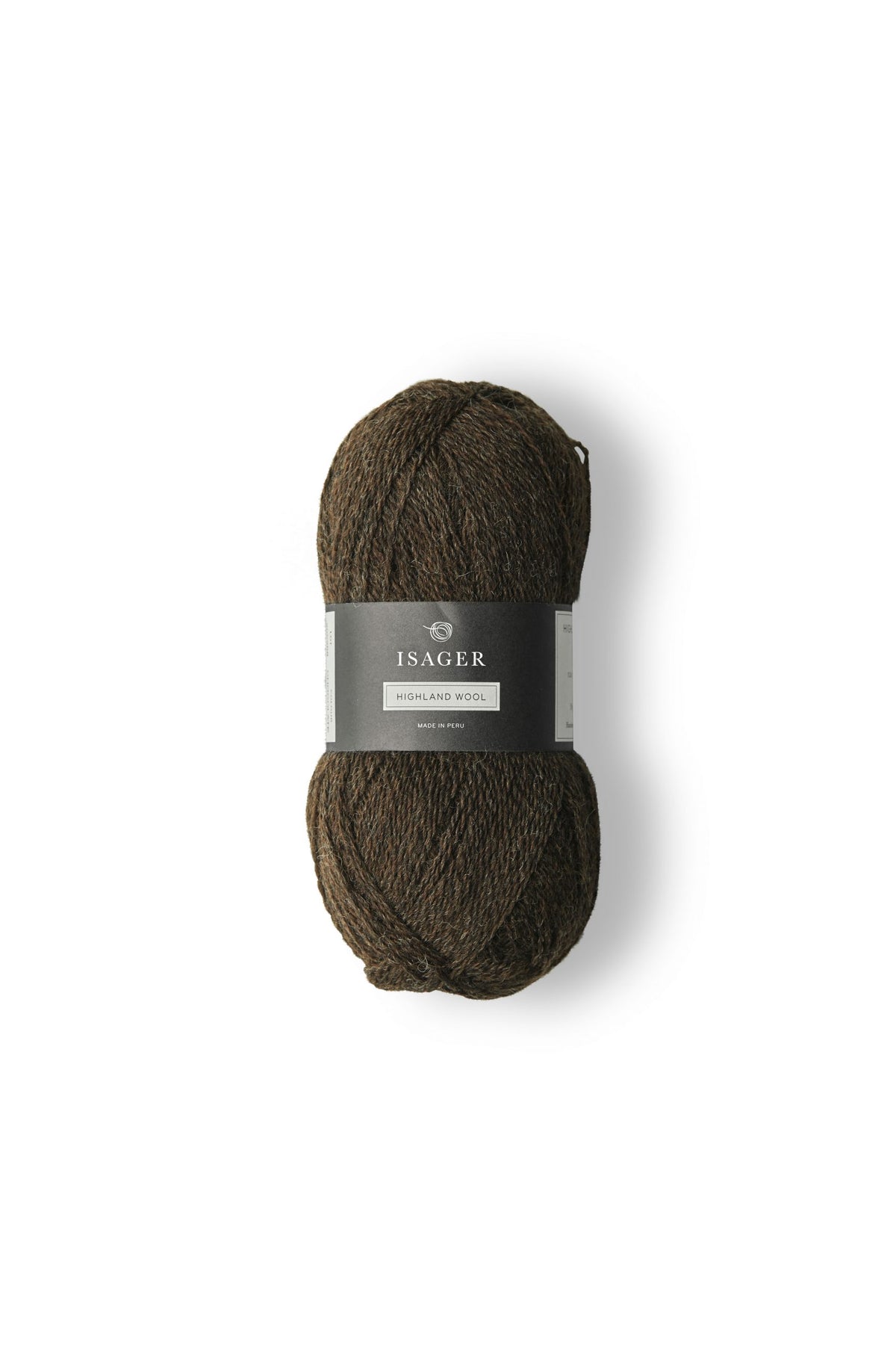 Isager Highland Wool - Chocolate