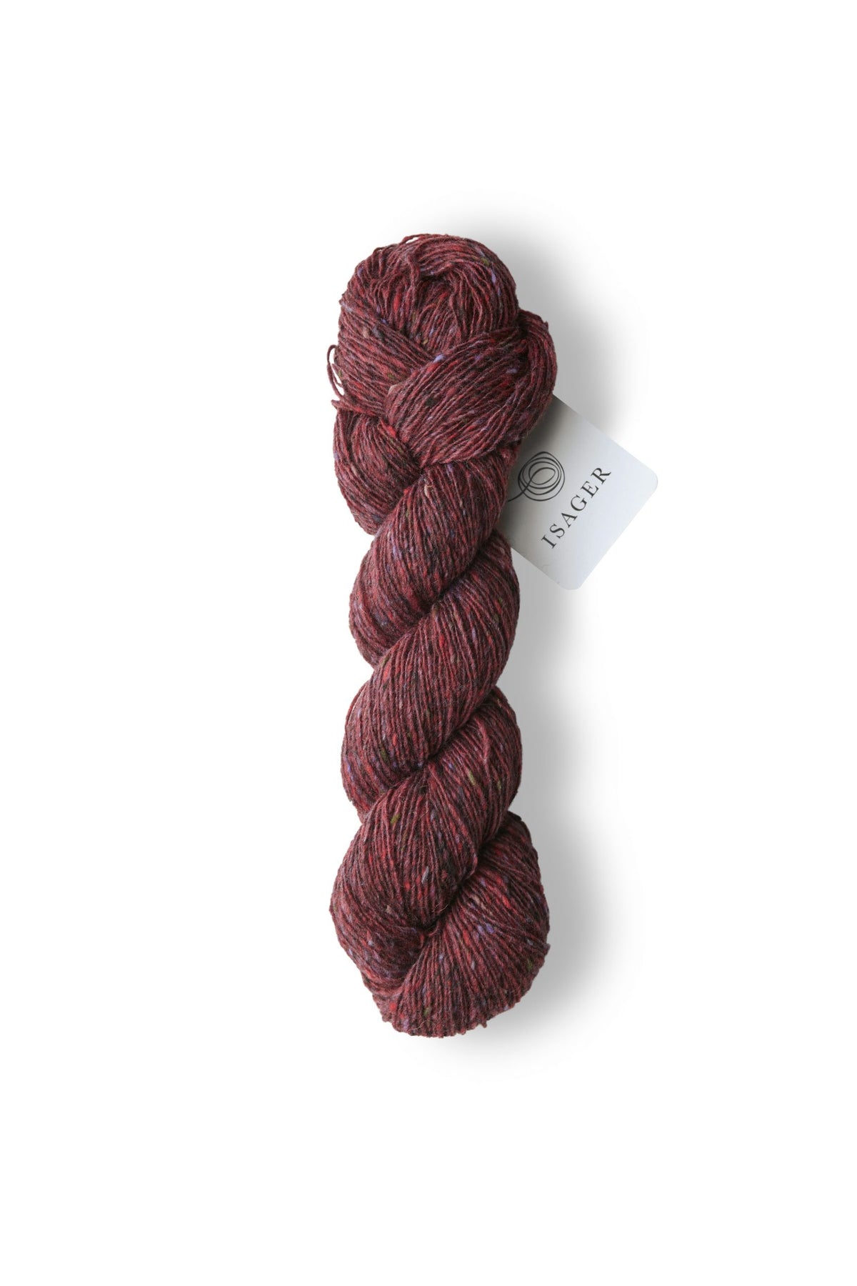 Isager Tweed - Wine